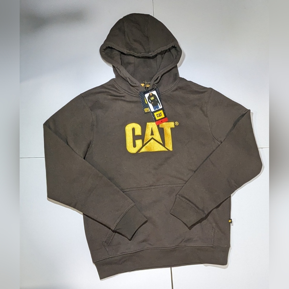 Caterpillar Sweater Size M Brown